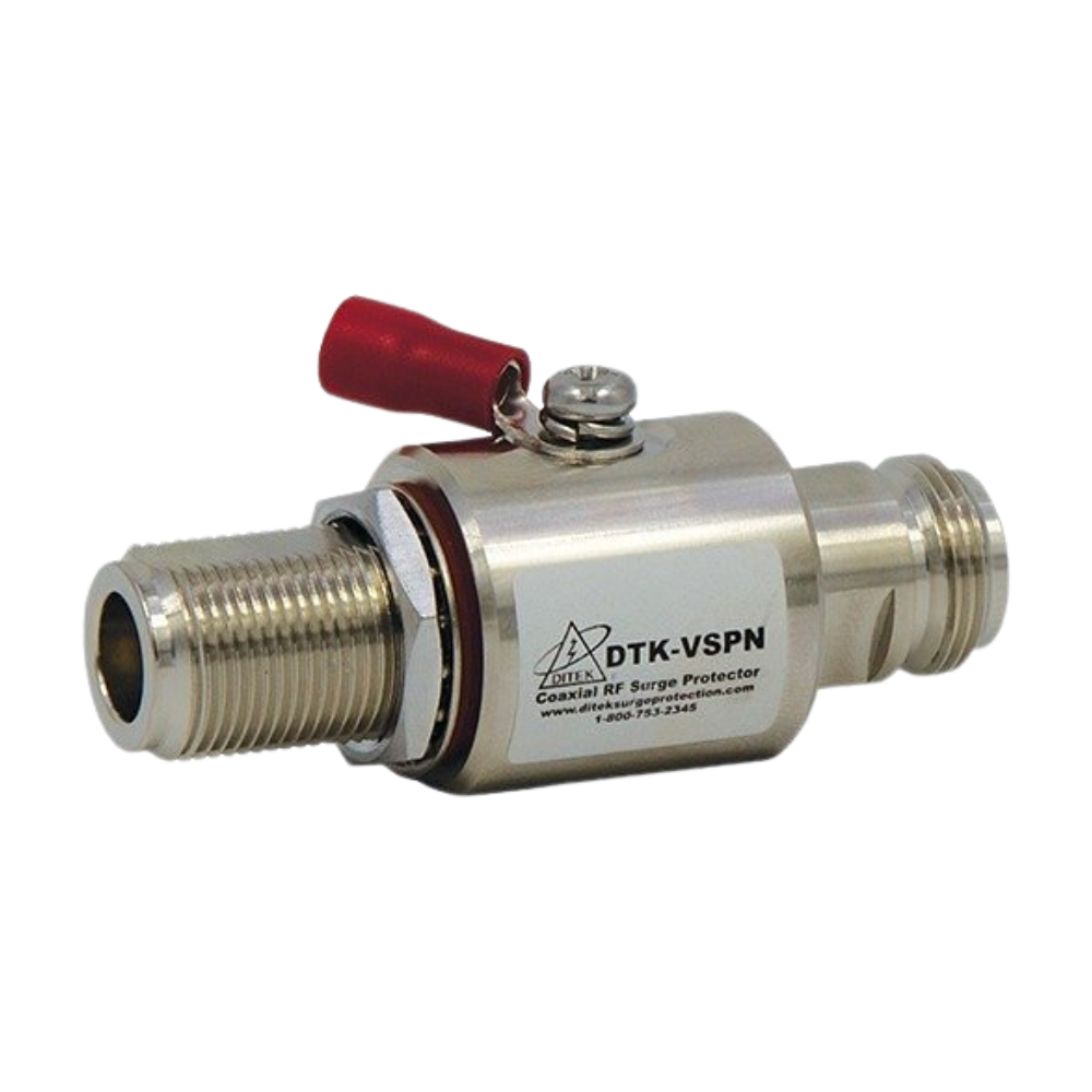 DITEK DTK-VSPN Coaxial RF Surge Protector for Wireless Communicators