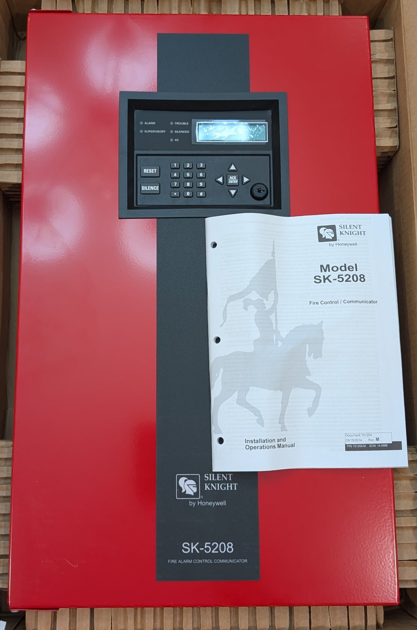 Silent Knight SK-5208 Fire Alarm Control Panel