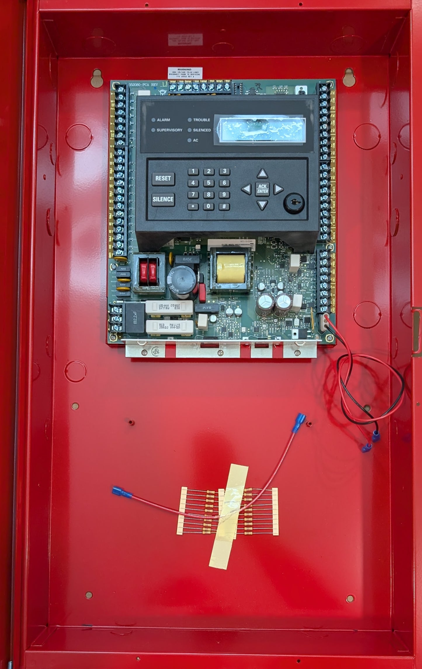 Silent Knight SK-5208 Fire Alarm Control Panel