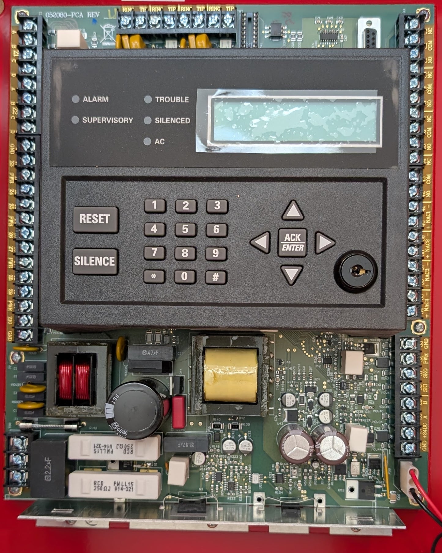 Silent Knight SK-5208 Fire Alarm Control Panel