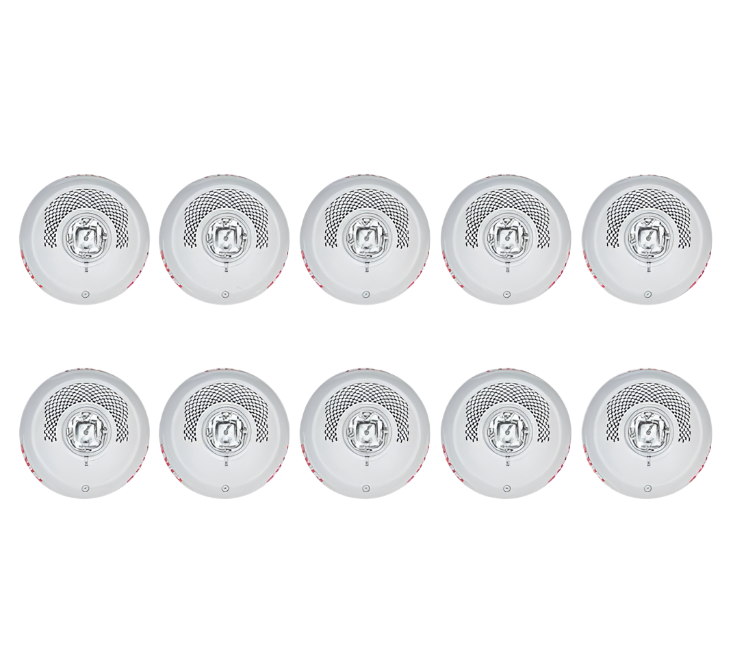 System Sensor SPSCWL-BP10 Ceiling Speaker Strobes - Bulk Pack of Ten