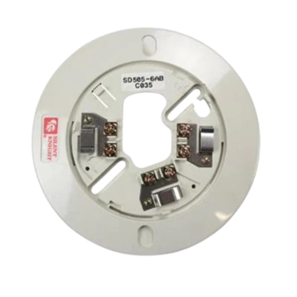 Silent Knight SD505-6AB Addressable 6" Detector Base - Used