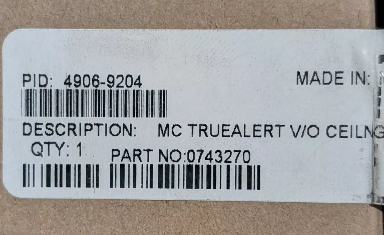 Simplex 4906-9204 Ceiling Strobe