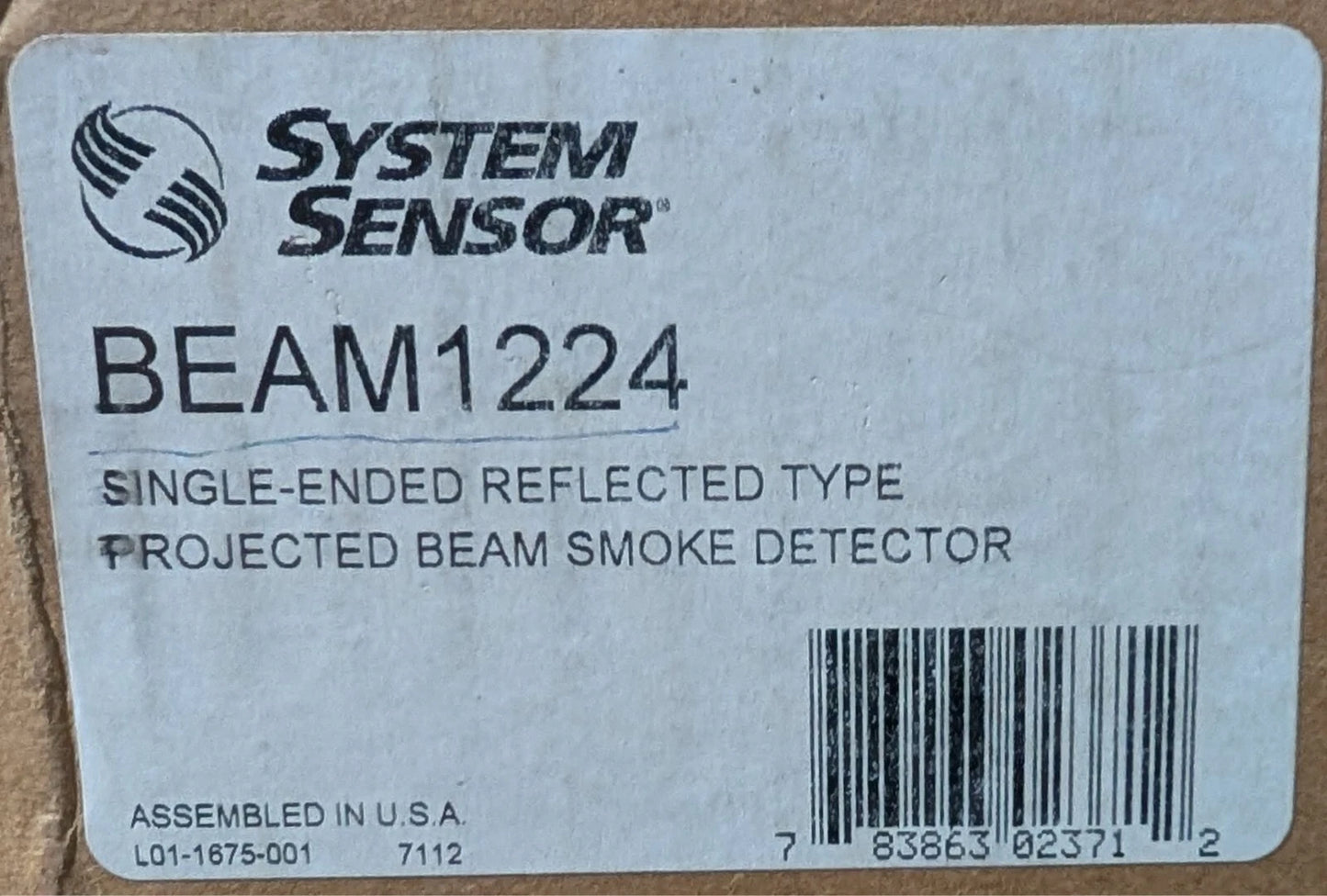 System Sensor BEAM1224 Beam Smoke Detector
