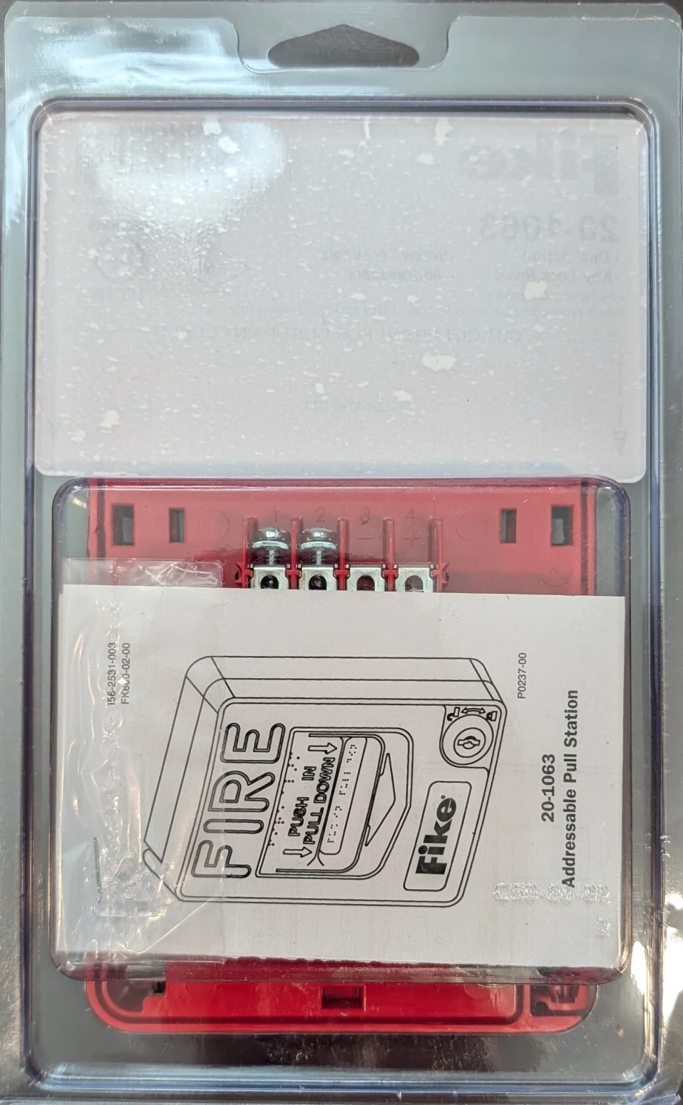 Fike 20-1063 Pull Station