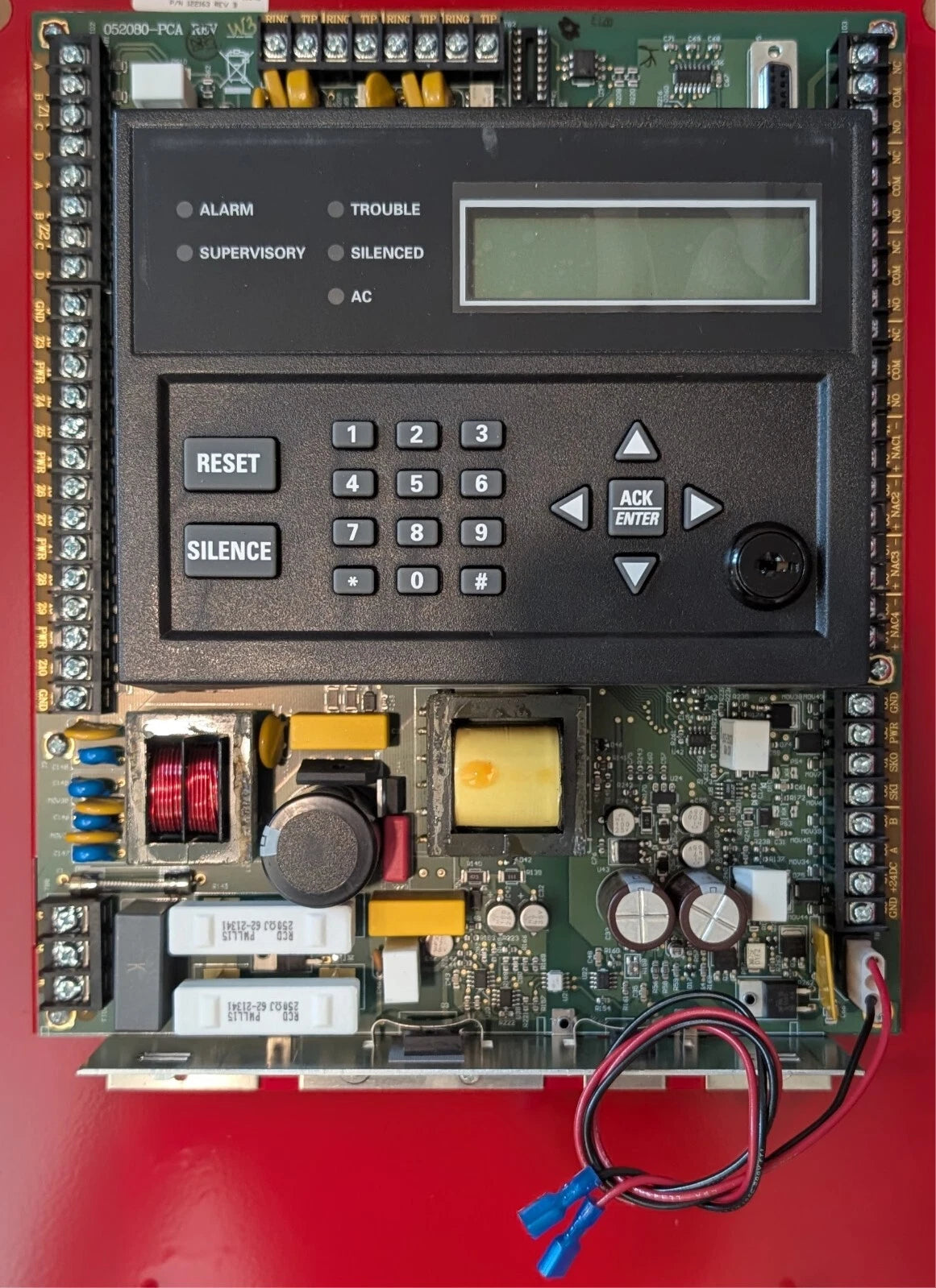 Silent Knight SK-5208 Fire Alarm Control Panel