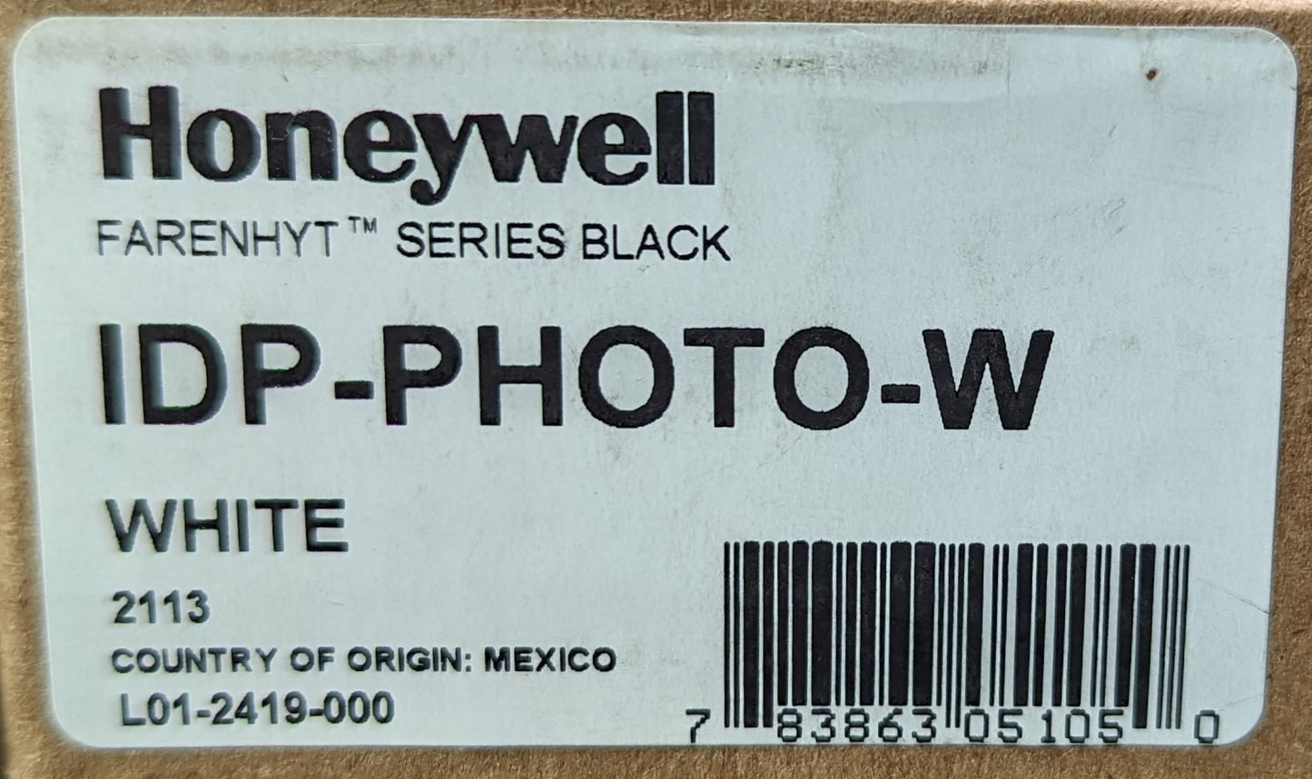 Honeywell Farenhyte IDP-PHOTO-W Smoke Detector