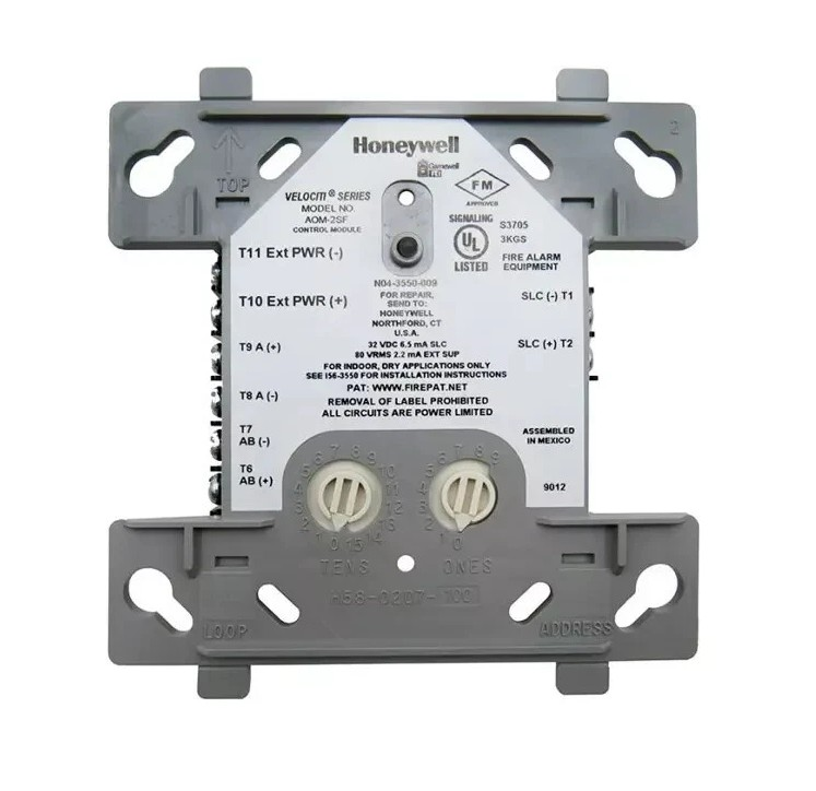 Honeywell Gamewell AOM-2SF Addressable Relay Supervised Control Module ...