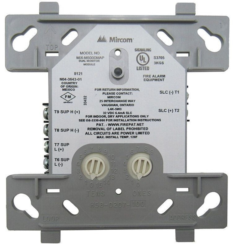 Mircom MIX-M500DMAP Monitor Module