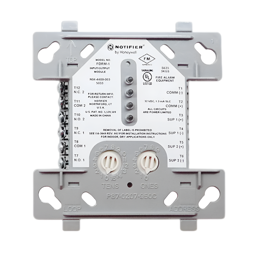 Notifier FDRM-1 Dual Relay Monitor Module