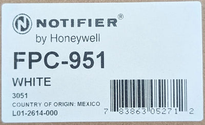 Notifier FPC-951 Addressable Multi-Criteria Photo and Carbon Monoxide Detector