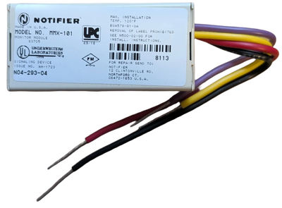 Notifier MMX-101 Addressable Mini Monitor Module