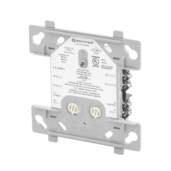 Addressable Relay Modules Incom Notifier FRM-1 Addressable Relay Module - White – Fredland Supply Company