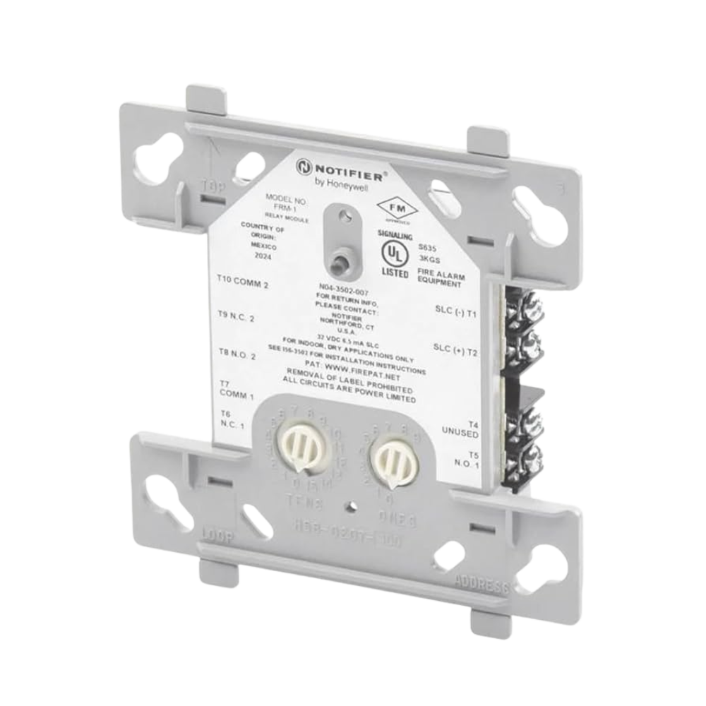 Notifier FRM-1 Addressable Relay Module - White