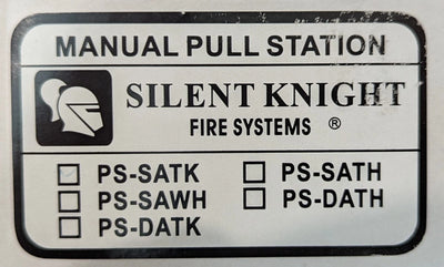 Silent Knight PS-SATK Pull Station