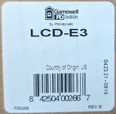 Gamewell-FCI LCD-E3 Crystal Liquid Display