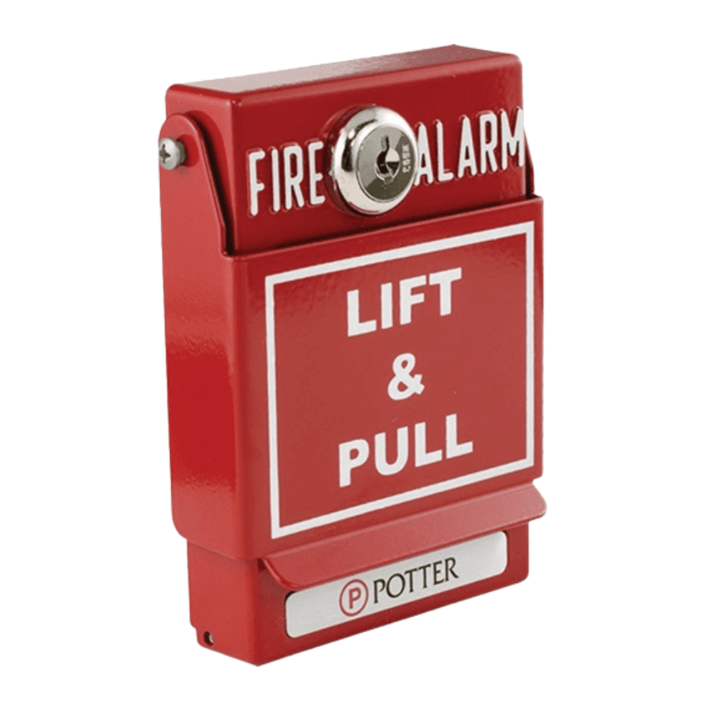 Potter PAD100-PSDA Addressable Dual Action Pull Station