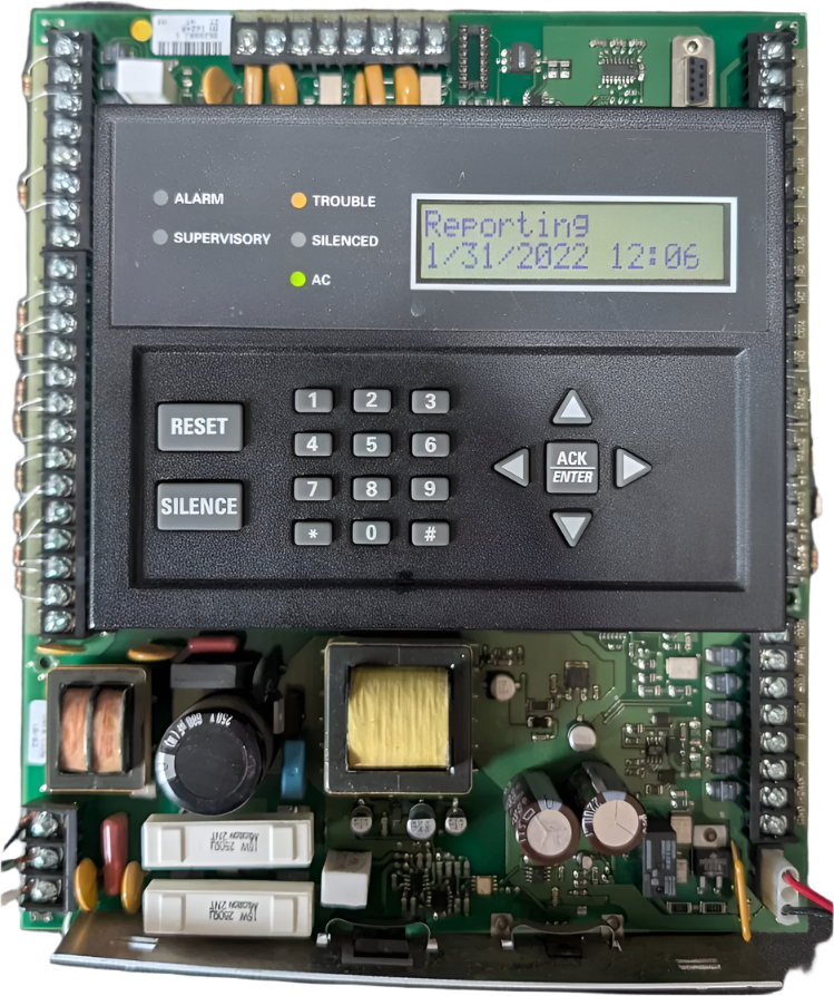 Silent Knight SK-5208 Fire Alarm Control Panel - Certified Repaired - One Year Warranty