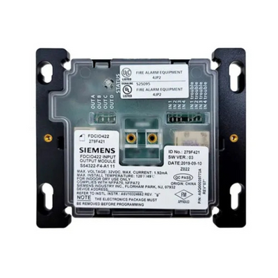 Siemens FDCIO422 Addressable I/O Input/Output Module