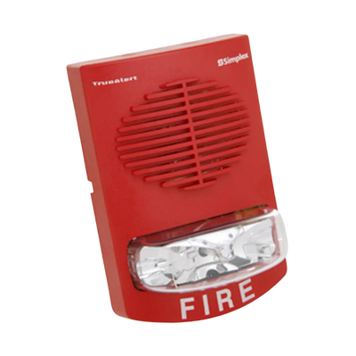 Simplex 4906-9251 Wall Speaker Strobe - Red
