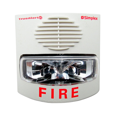 Simplex 49AV-WWF Wall Horn Strobe - White