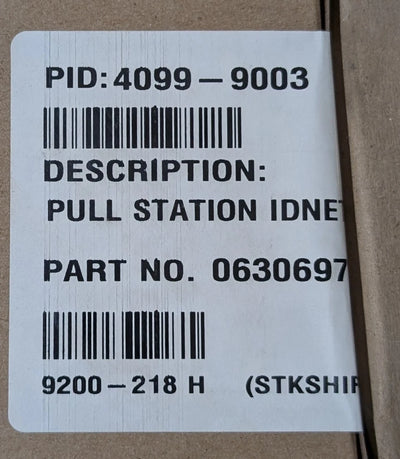 Simplex 4099-9003 Pull Station