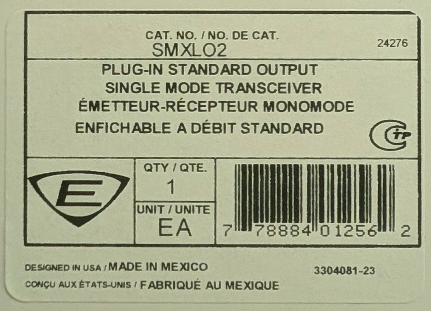 Edwards SMXLO2 - Plug-in Standard Output Transceiver