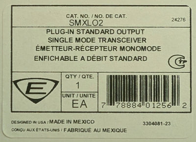 Edwards SMXLO2 - Plug-in Standard Output Transceiver