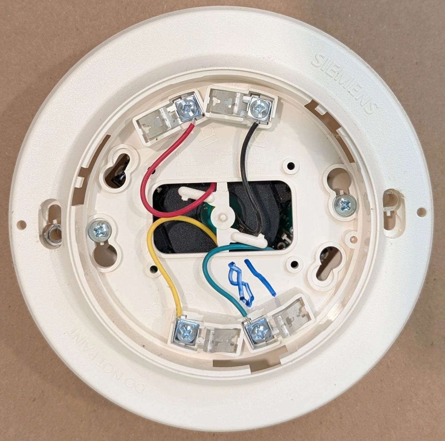 Siemens ADBH-11 Audible Fire Detector Mounting Base - Used