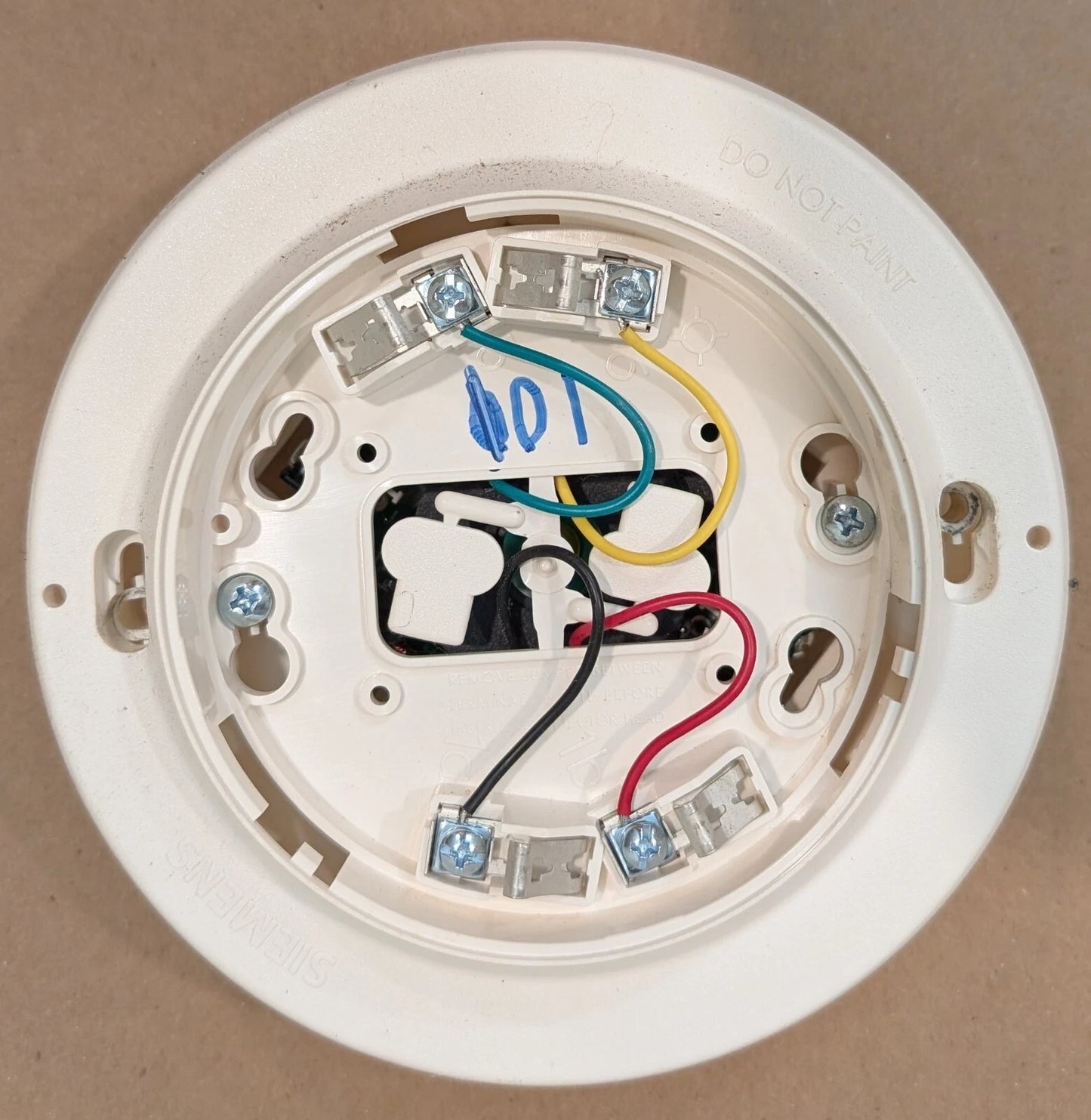 Siemens ADBH-11 Audible Fire Detector Mounting Base - Used