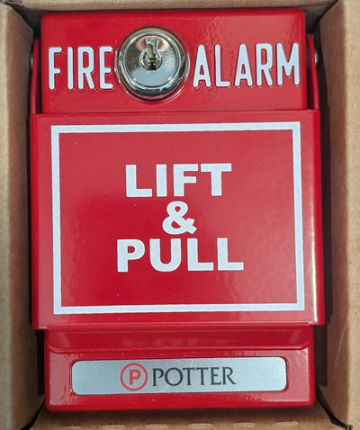 Potter PAD100-PSDA Addressable Dual Action Pull Station