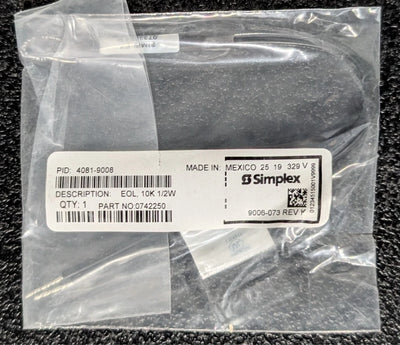 Simplex 4081-9008 End-of-Line Wire