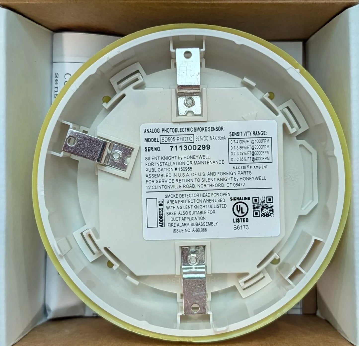 Silent Knight SD505-PHOTO Smoke Detector