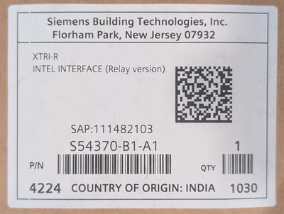 Siemens XTRI-R Intel Interface Module