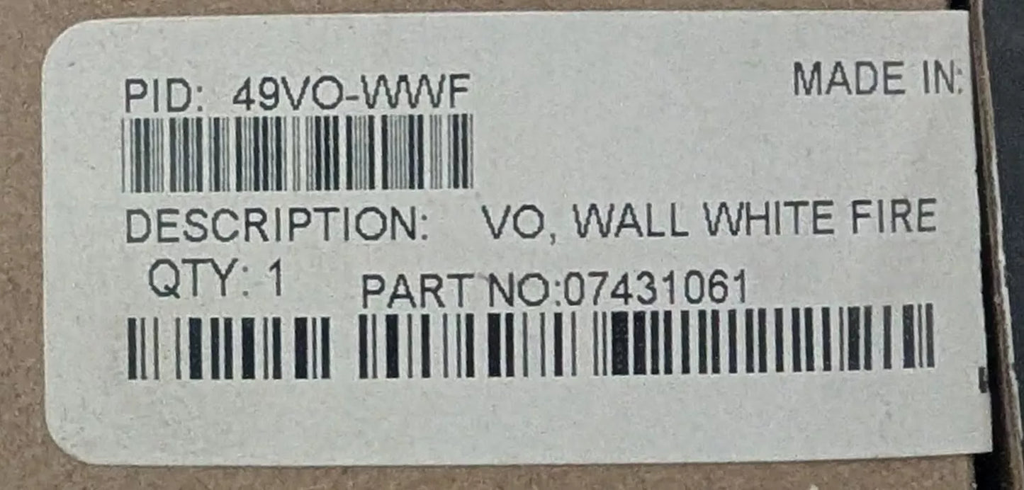 Simplex 49VO-WWF Wall Mount Addressable Strobe
