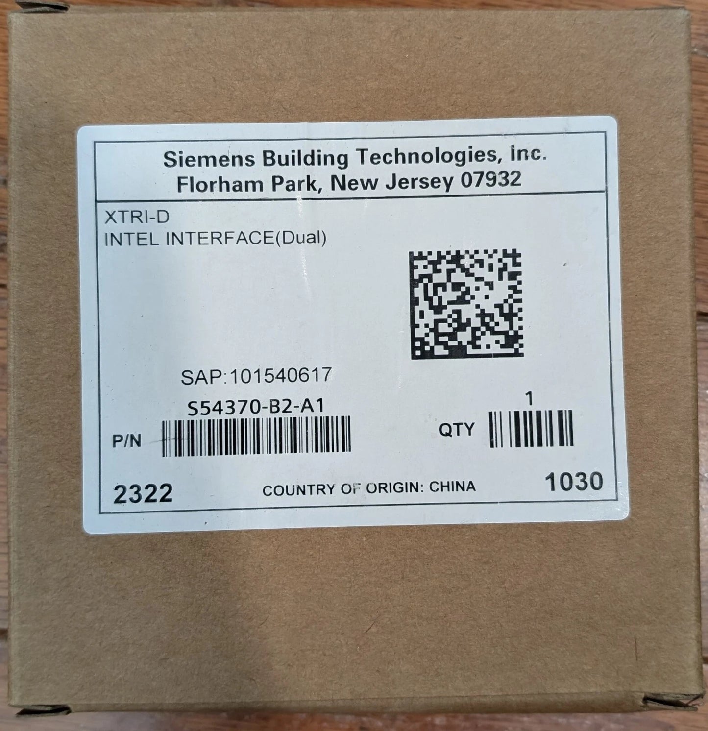 Siemens XTRI-D Dual Interface Module