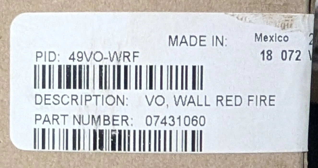 Simplex 49VO-WRF Wall Mount Strobe
