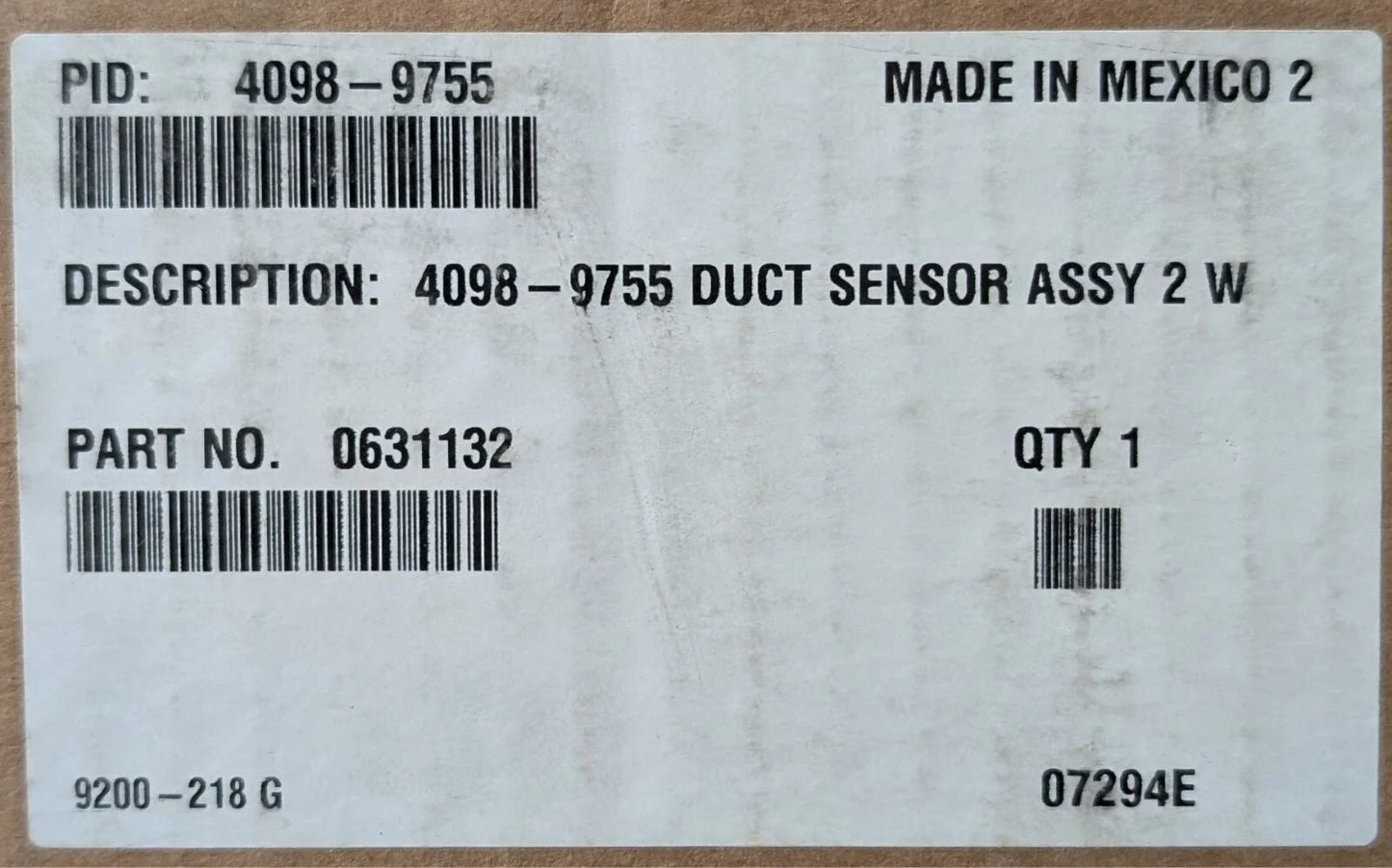 Simplex 4098-9755 Duct Detector