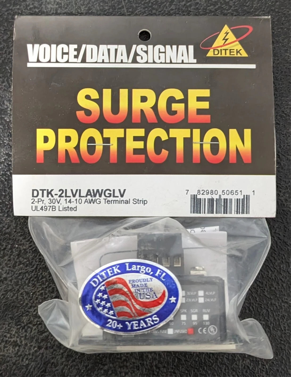 DITEK DTK-2LVLAWGLV Surge Protector
