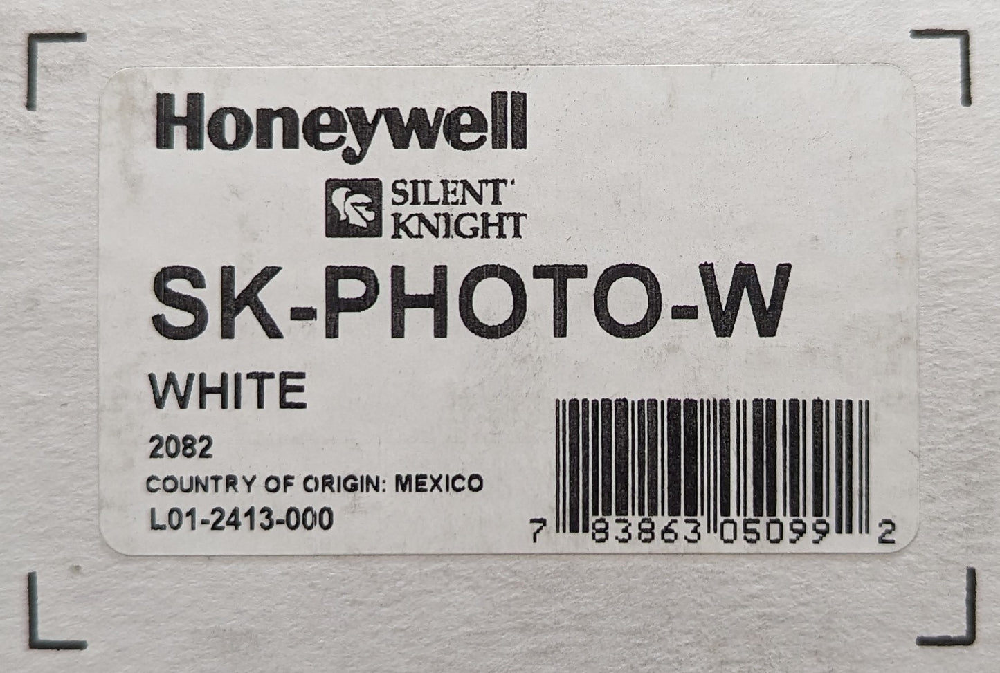Silent Knight SK-PHOTO-W Smoke Detector